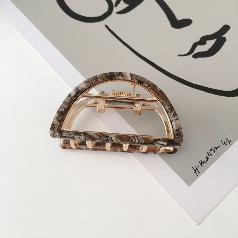 Elegant Acetate Hair Claw Clip