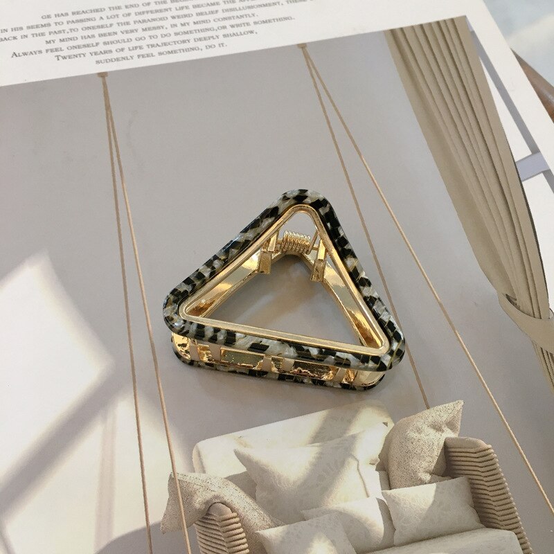 Elegant Acetate Hair Claw Clip