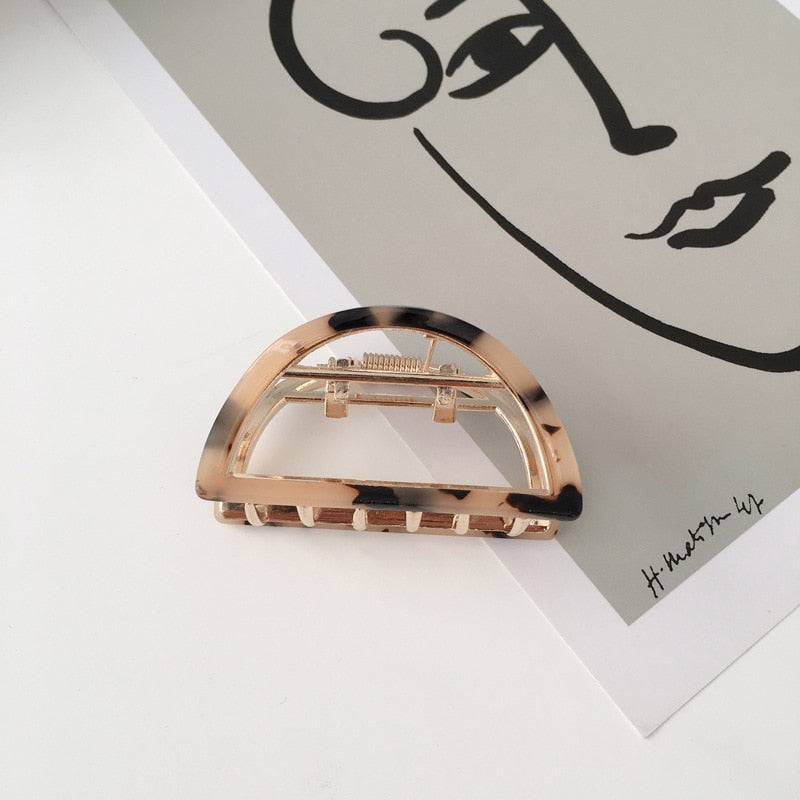 Elegant Acetate Hair Claw Clip