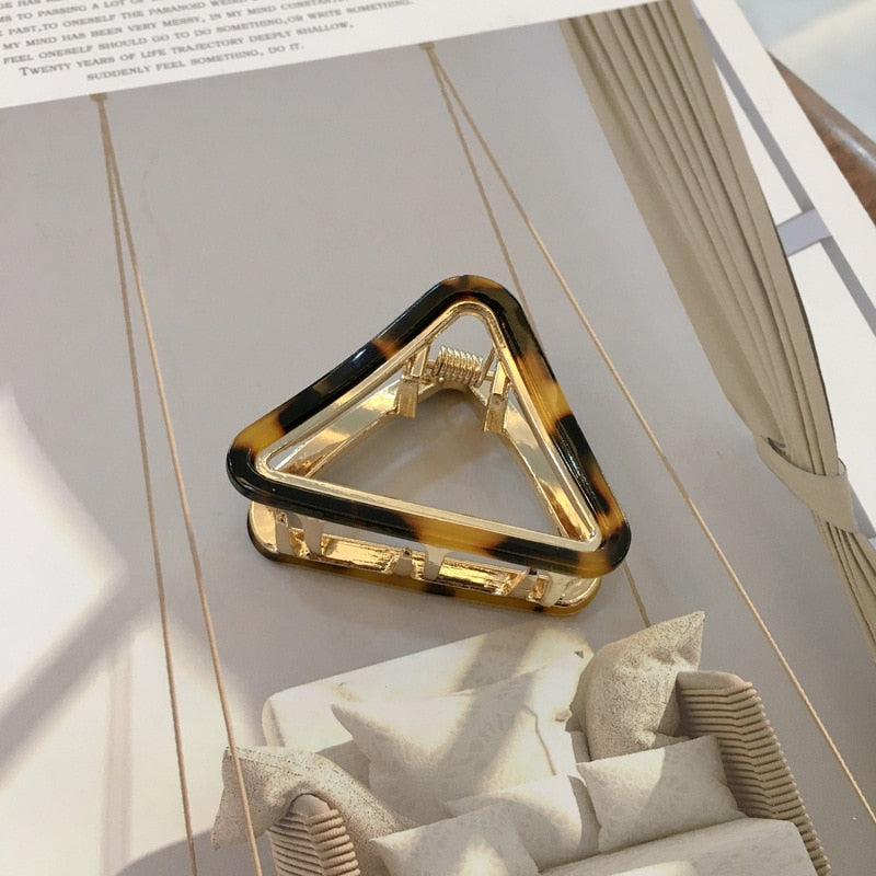 Elegant Acetate Hair Claw Clip