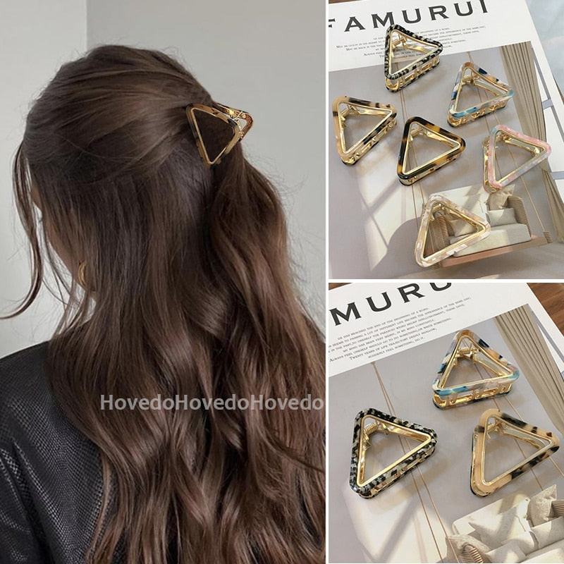 Elegant Acetate Hair Claw Clip