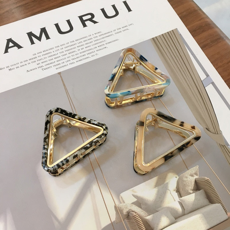 Elegant Acetate Hair Claw Clip